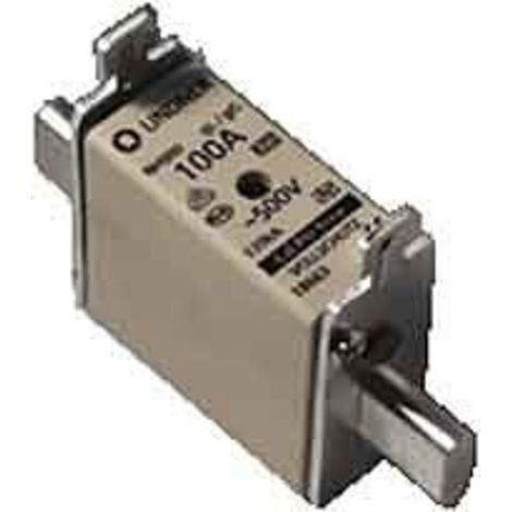 MERSEN NH-ZERO FUSIBLE NH000GG50 V100 100 A, TAILLE 000, AC500 V NH FUSIBLE 4086500083138 NH000GG50V100 (1/2)