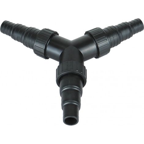 CST-02 Schlauchverbinder Y-Stück für Schlauchgrößen 25/32/38mm