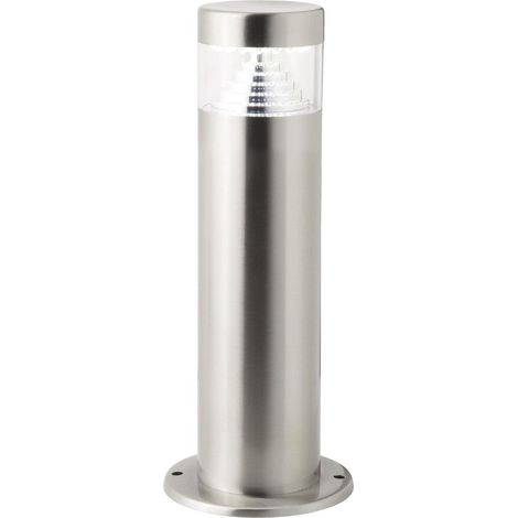 BRILLIANT lampe Avon lampe d'extérieur LED 30cm acier inoxydable 1x LED 6W intégrée (CMS), (180lm, 6500K) Échelle A ++ à E Classe de protection IP: 44 - étanche aux éclaboussures (1/3)
