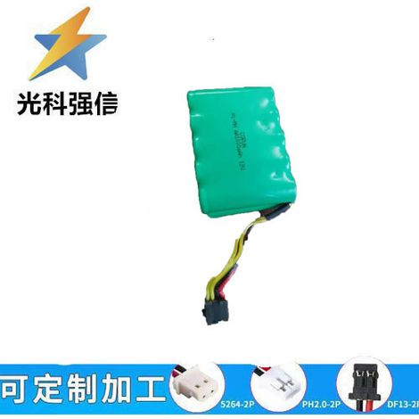 Nagelneuer 12V AA 1000mAh Ni-Schokoladenbatterie, Ni-CD-Leiterplatte, medizinisches Spielzeug, dreiadrig.