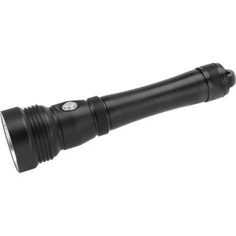 Lampe torche de plongée 4000 lumens, lampe de plongée professionnelle, étanche jusqu'à 100 m (IPX8). (1/5)