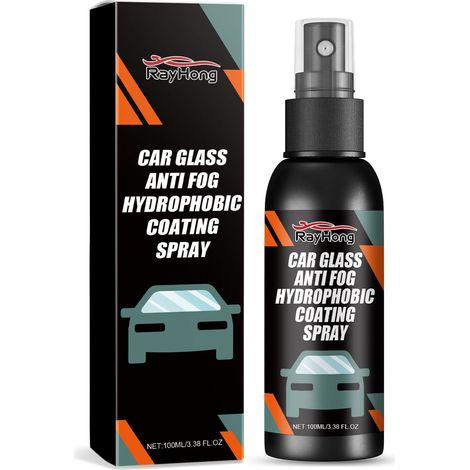 Autoscheibenreiniger, Windschutzscheiben- und Rückspiegelreiniger, wasserabweisendes und beschlaghemmendes Mittel – 100 ml -- DE (1/5)