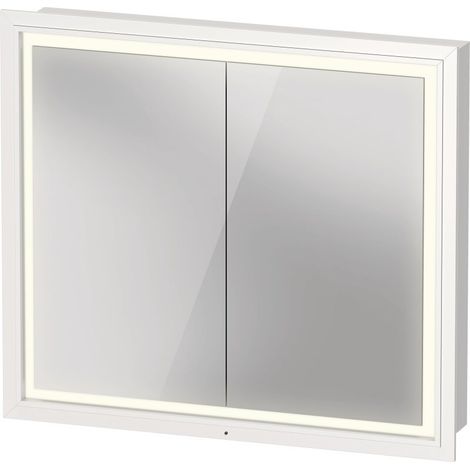 DURAVIT LC7651018182000 L-Cube SPS 800x155x700 blanc mat porte Sor