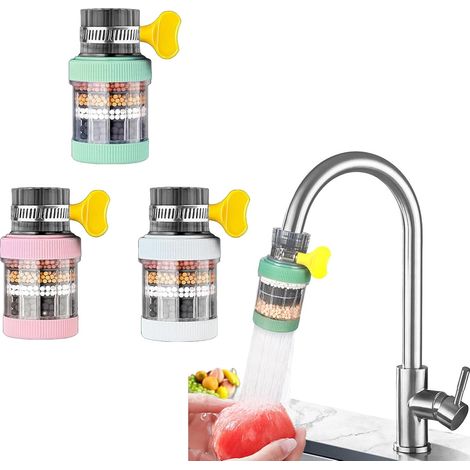 Set mit 3 Mini-Leitungswasserfiltern