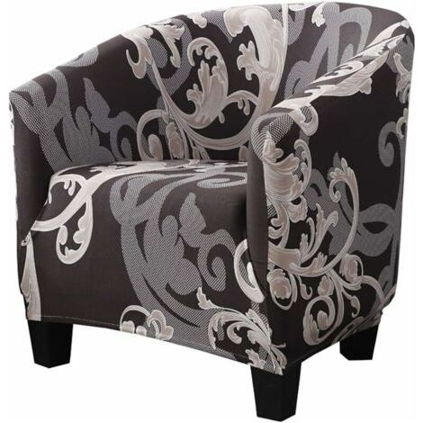 Housse de Fauteuil Cabriolet Housse de Chaise de Club Housse de Fauteuil Extensible imprimées (1/5)