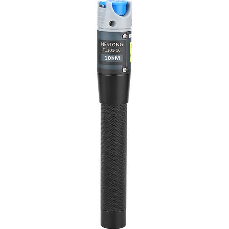 Stylo testeur à fibre optique, stylo à lumière rouge en alliage d'aluminium, puissance de 10 mW, longueur d'onde de 650 nm, dispositif de localisation visuelle des défauts