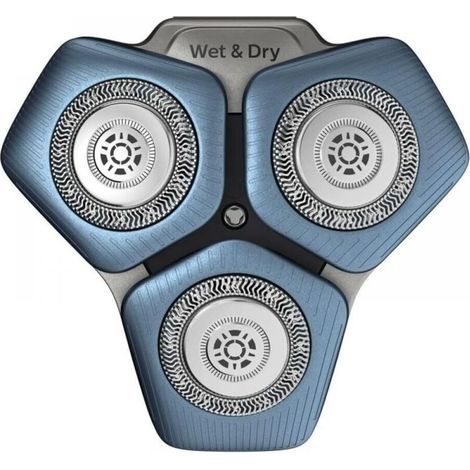 Tête De Rasage - Pour Rasoirs Électriques Série S5000 S7000 SH60 SH70 SH71 - Compatible Modèles Philips - Bleu - Lot De 1 (1/5)