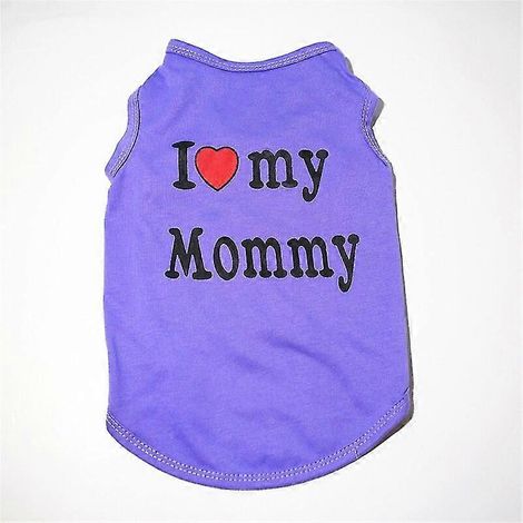 Ropa de verano para perros Camiseta para mascotas Lindo chaleco estampado para perros pequeños y medianos Accesorios Chaleco para cachorros y gatos Ropa de algodón Disfraces 13 (1/5)