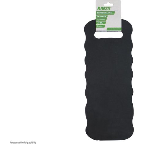 KINZO Coussin pour genoux, 16x41 cm, noir, vert (1/2)