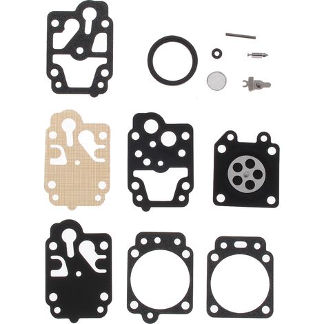 Jardiaffaires – Kit carburateur adaptable pour Walbro K20-WYJ – Comprend joints, membranes, filtre et pointeau – Compatible avec marques Alpina, Echo, Stihl (1/3)