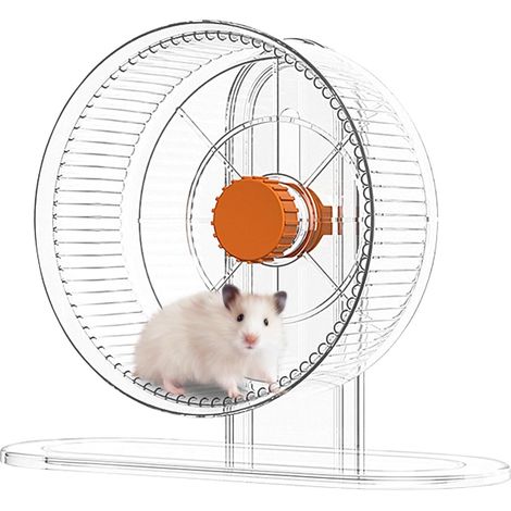 Ruota silenziosa per criceti, cincillà, accessorio per gabbia, ruote per piccoli animali, porcellini d'India, giocattolo per l'addestramento di criceti, furetti e cincillà