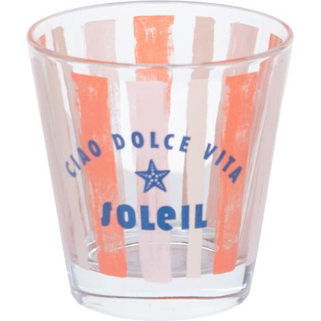 Table Passion - Gobelets Beach club rouge 25 cl (lot de 6) (1/2)