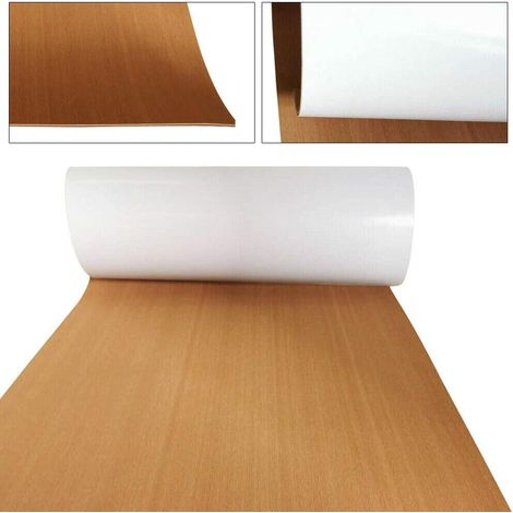 Teak Bodenbelag EVA Schaum Fußboden Teakholz-Deck Selbstklebend Matt Yacht Boat 240 90cm Brown
