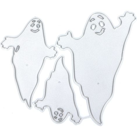 Halloween-Geister-Stanzformen-Set für DIY-Scrapbooking-Alben und Papierbastelarbeiten (1/5)