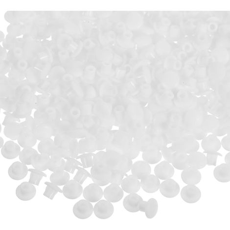 Healifty Lot de 500 cache-vis ronds en plastique pour meubles (1/5)