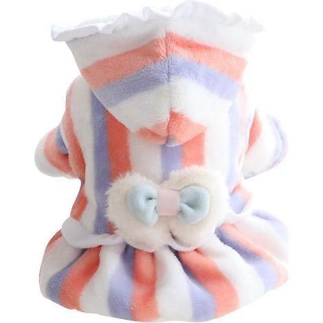 Regenbogenfarbene Haustierkleidung für Hunde, Pyjamas, Katzen-Overalls, Samt-Hunde (1/5)