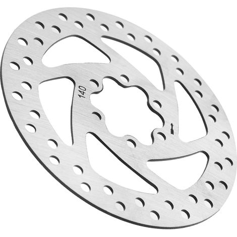 Disques de frein en acier inoxydable pour trottinette électrique (5,5 pouces de diamètre extérieur, 1,3 pouce de diamètre intérieur) plaquettes de frein (rotor). (1/5)