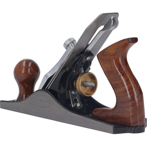 Rable à main en bois avec lame affûtée, base lisse, poignée ergonomique, petit rabot manuel portable pour travail du bois (1/5)