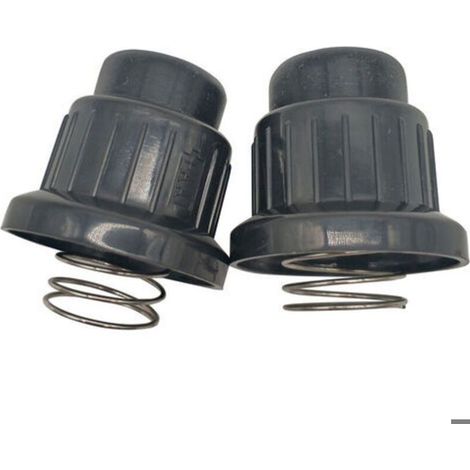 Capuchon de bouton d'allumage pour barbecue - PZCC - Interrupteur à bouton-poussoir - Fonctionne avec piles AA - Lot de 2 (1/4)