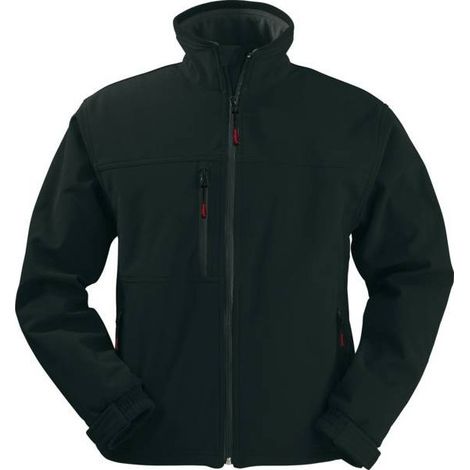 Veste yang softshell etanche et respirant noir taille xxl