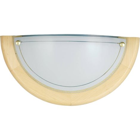Applique SDB demi-plafonnier E27 bois Ufo 5401 Rabalux (1/3)