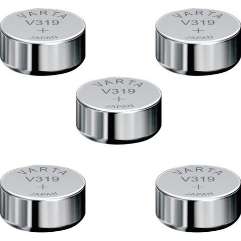 .5 piles Varta 319 SR527SW.