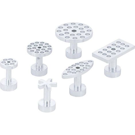 Tampons de Débosselage 6 pcs - Pour Art. 865 - Réparation Facile et Précise, , Pro - D-Work (1/5)