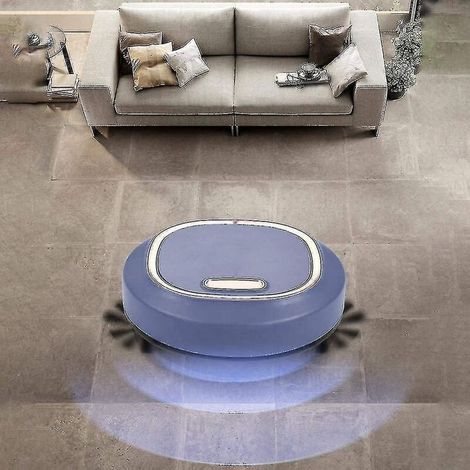 Aspirateur robot 3 en 1 avec fonction lavage, aspiration ultra-rapide (1500 Pa), idéal pour les poils d'animaux et la poussière. (1/3)