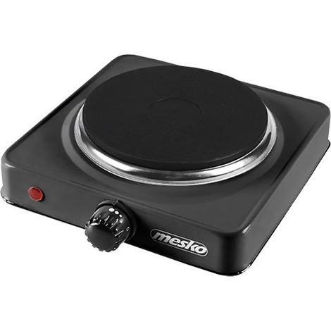 Mesko MS 6508 elektrische Kochplatte schwarz 1000W kompakt