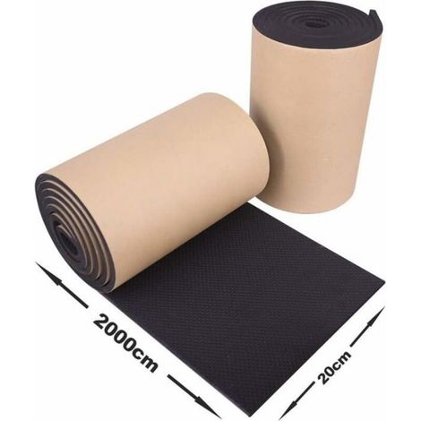 Pare-Chocs Mural Protecteur Auto-Adhésif pour Garage, 2 Rouleaux 200 cm x 20 cm x 4 mm GAMELLE (1/5)