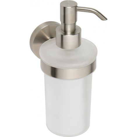 Sapho X-STEEL - Distributeur de savon, verre/inox poli XS101 (1/3)