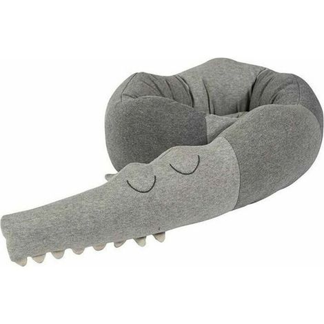 royaluxe -Tours de lit Le lit de bébé entoure le pare-chocs de lit pare-chocs de lit bébé, le lit d'armure de style de crocodile entoure la protection de la tête de protection décoration Tour de lit (1/5)