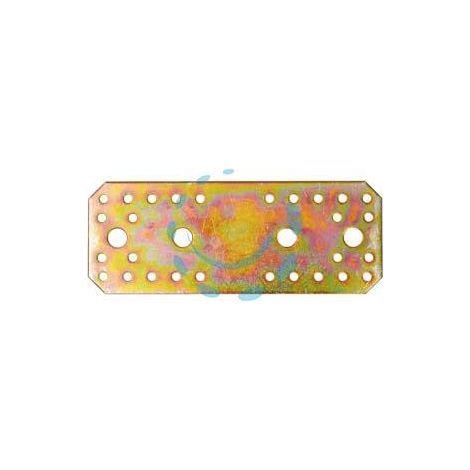PIASTRA DI GIUNZIONE DRITTA ART.791 - mm.65x170x2,5 spess.