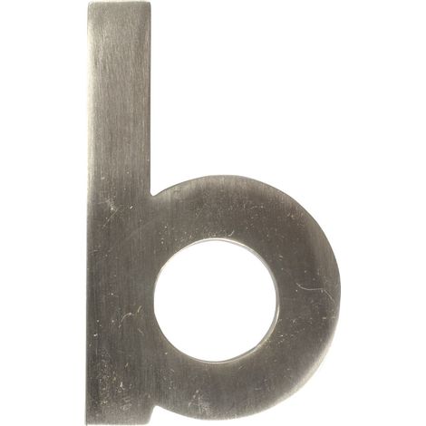 Lettre B - Laiton finition Inox 90mm - 4003337 (1/2)