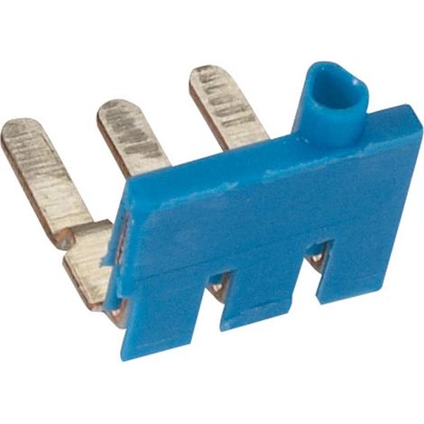 Peigne pour 12 blocs de jonction à vis viking 3 avec 3 étages pas 5mm bleu LEGRAND 037547 (1/2)