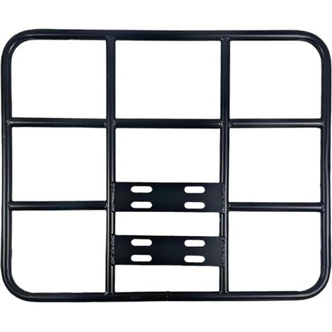 Support arrière de vélo électrique pour moto, robuste, capacité de 80 kg, tube en acier sans soudure, support de boîte alimentaire (1/4)