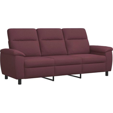 Sofá Morado 214 x 90 x 95 cm Tela vidaXL (1/5)