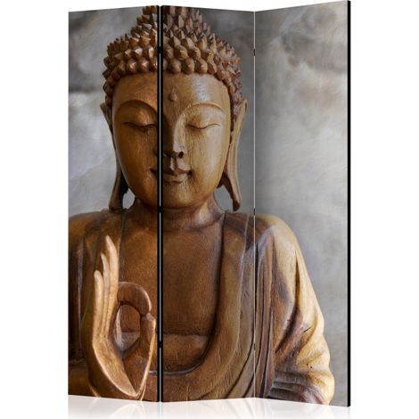 Paravent 3 Volets "Buddha" 135x172cm (1/2)