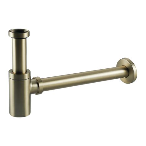 Fortifura Calvi Siphon - abaissé - Laiton brossé