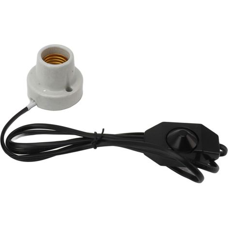 Support lampe chaleur céramique reptile pro socle E27 pour lézard tortue terrarium EU 250V avec variateur (1/5)