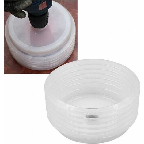 Anti-poussière Pour Perceuse, Collecteur De Marteau électrique, Accessoires Scie Cloche, Collecteur Poussière Perceuse D'étanchéité Pour Outil électrique Pour Scies Cloche Bimétal/verre (1/5)