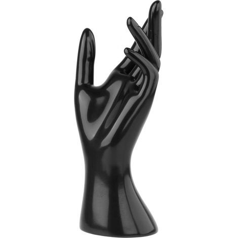 21 Cm PréSentoirs à Bijoux, Support De Bijoux De Bracelets (Main Gauche), Organisateur De Bijoux Pour Spectacles, Magasins, Maison, Accessoires - Noir (1/5)