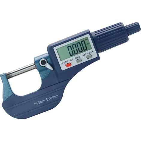 Micromètre Micromètre électronique numérique 0-25 mm Pied à coulisse extérieur 0,001 mm Micromètre électronique numérique(5202-25) (1/5)