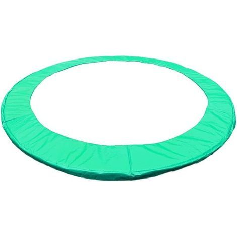 GENERIC-Housse De Trampoline pour Enfants Pare-Chocs De Couverture De Ressort Éponge Tampon Épaissie en PVC Assurer La Sécurité,Vert,6FT (1/3)