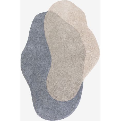 SKLUM Baumwollteppich (275x180 cm) Idalis Pastellfarben