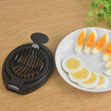 Eierschneider, ABS-Kunststoff, 2-in-1-Eierschneider, Eierschneider für den Haushalt, Trenngerät für konservierte Eier/Jahrhunderteier. (1/5)