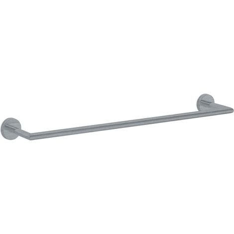 Inda - Handtuchhalter Gealuna aus gebürstetem Stahl L.65,3 cm