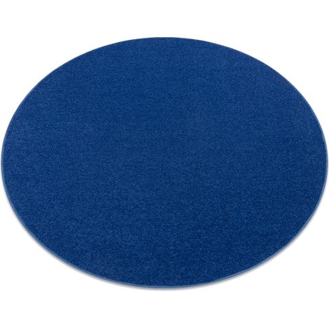 TAPPETO cerchio ETON blu scuro blue rotondo 200 cm