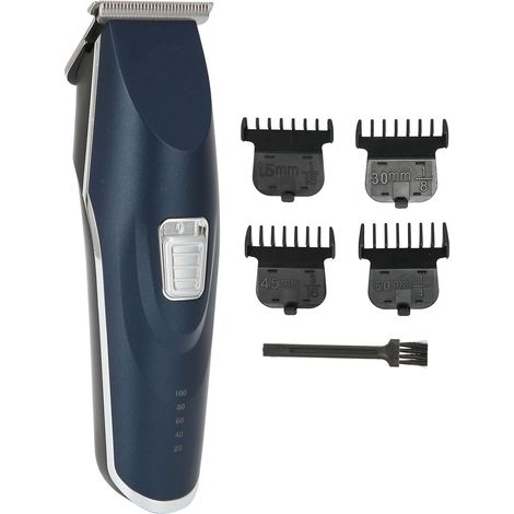 Tondeuse à cheveux professionnelle pour hommes, rechargeable par USB, kit de coupe et de soin. (1/5)