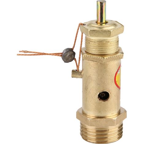 soupape de décharge G1/2 à ressort, soupape de sécurité pour générateurs de vapeur (3 kg) (1/5)